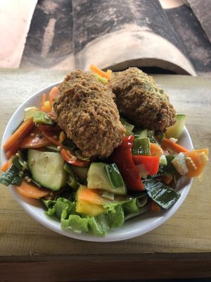 Salad! at Namaste Vegan Food in Guatape