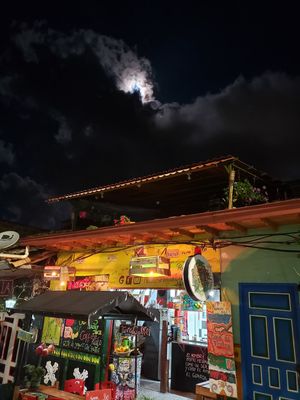 Linda noche at Namaste Vegan Food in Guatape