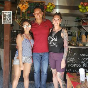 Unicas at Namaste Vegan Food in Guatape
