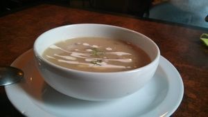 Soup at Bonnington Cafe in South West London