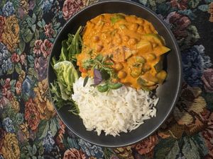 Chickpea curry   at Berlin's Tavern in Rakvere