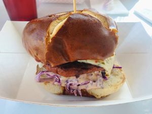 BBQ Bacon Burger at Veggy Street in Henderson