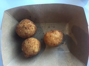 Brazilian appetizer, really delicious, but I can’t remember the name. at Veggy Street in Henderson