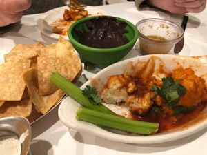 Cauliflower Wings WOW!!! Excellent!!  at Belenty's Love in Granbury