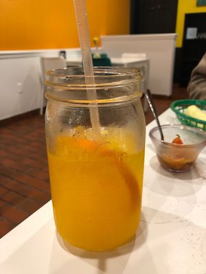 Pineapple Orange Water is so refreshing!! at Belenty's Love in Granbury