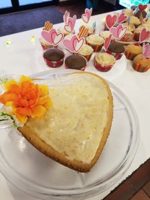 Vegan cakes at Belenty's Love in Granbury