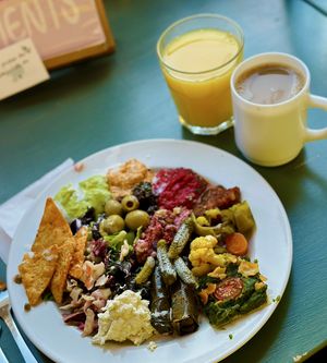 Banu’s vegan brunch is divine    at Banu Café in Helsinki