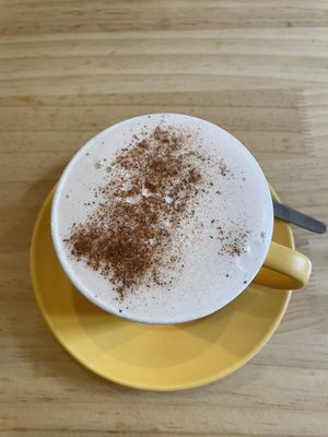 Chai latte   at Qura in Cusco