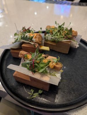 Tofu tacos at Earls in Denver