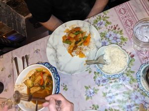 Red curry at Thai Boran in Derby