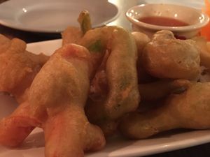 Veg tempura  at Thai Boran in Derby