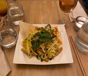 Green mango salad at Au Vietnam in Paris