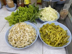 Sprout at Ramkhamhaeng University Veg Food Stall in Bangkok