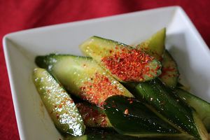Spicy Cucumber at Minato in Yokohama