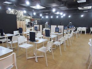 Dining room at Minato in Yokohama