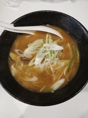 Curry ramen at Minato in Yokohama