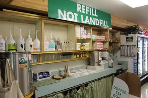 Bulk Cleaning & Beauty Product Corner at Third Street Market in Whitefish