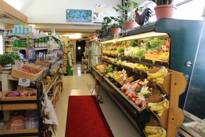 Organic & Local Produce Section at Third Street Market in Whitefish