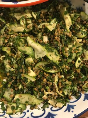 Kabaklı mercimek at Asma Yapragi in Alacati