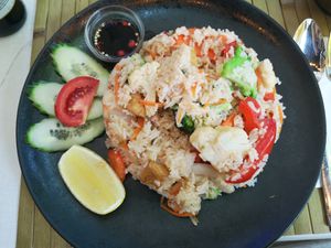 Fried rice at Tom Yum in Budapest
