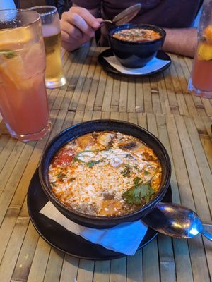 Tom Yum soup at Tom Yum in Budapest