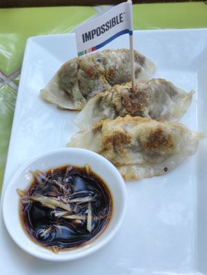 Gyoza at Privé - Chijmes in Central Singapore