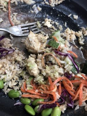 vegan maple-miso glazed tofu happy belly buddha bowl (large) $21.50 👍🏻👍🏻 at Privé - Chijmes in Central Singapore