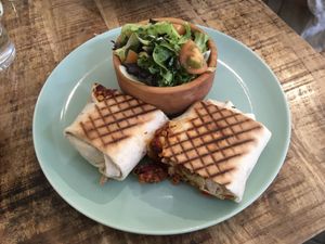 Burrito at The Urban Garden in Vilnius