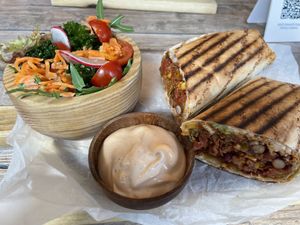 Burrito  at The Urban Garden in Vilnius