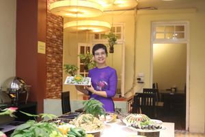 TUEGIAC vegetarian restaurant at 15 TranQuangDieu str, DongDa Dist, Hanoi City, Vietnam. at Tue Giac in Hanoi