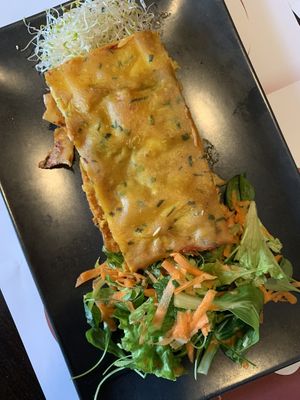 Vegan Lasagna  at Vegehop in Zagreb