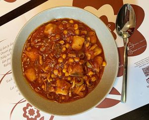 Njoki with Smoked Tofu  at Vegehop in Zagreb