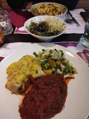 This tomato sauce was to die for!! at Vegehop in Zagreb