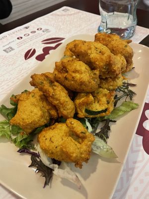 Vegetable tempura   at Vegehop in Zagreb