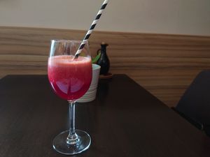Fruit Juice  at Vegehop in Zagreb