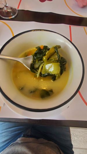 Soup at Vegehop in Zagreb