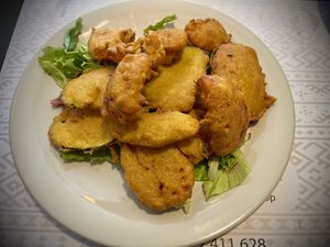 Veg tempura   at Vegehop in Zagreb