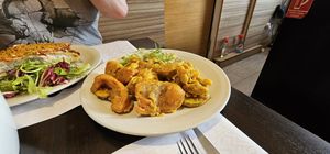 Vegetable tempura at Vegehop in Zagreb