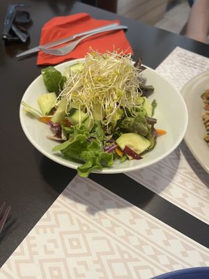 Main side salad   at Vegehop in Zagreb