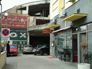 Outside of Vegehop at Vegehop in Zagreb