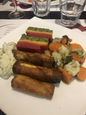 Daily menu main at Vegehop in Zagreb