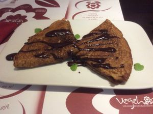 Vegehop’s Chocolate pancakes, 👻 at Vegehop in Zagreb
