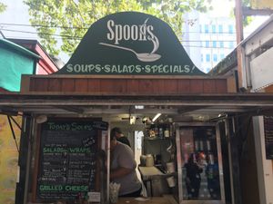 Vegan and vegetarian food daily  at Spoons - Food Cart in Portland