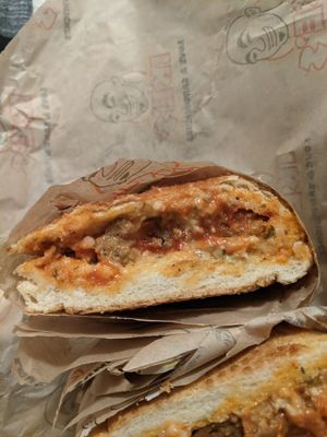 Ike's will make it however you like it - I like my Meatless Mike squished/bread toasted extra and saucy at Ike's - N Virginia St in Reno