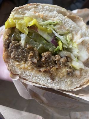 Vegan Maya Angelou with allll the toppings  at Ike's - N Virginia St in Reno