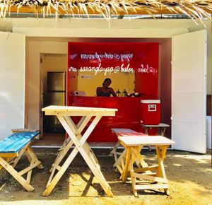 its located right beside kubli at dogtown collective at Saranglayap in Baler