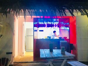 food stall at Saranglayap in Baler