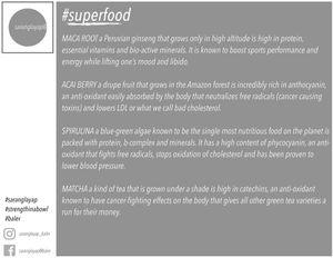 superfood at Saranglayap in Baler