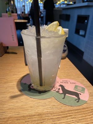 Homemade lemonade Passionfruit at Café Het Gegeven Paard in Utrecht