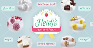 Our treats are perfect for those who want healthier alternatives to satisfy their sweet tooth. Order them all for yourself or share with your family and friends and let us make special your next birthday, wedding, baby shower, corporate event or other special occasion. Our products are suitable for children and adults and make a wonderful gift for someone special.

Our foods are made in a licensed kitchen under a certified food safety manager. at Heidis Feel Good Foods in Clearwater